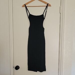 Black Backless Dress